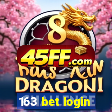 163 bet login